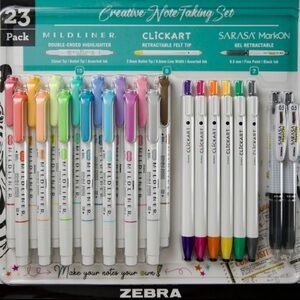 Zebra Creative set